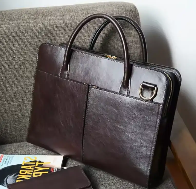 Sac cuir pour ordinateur