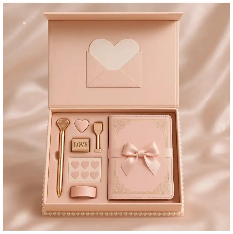 Coffret rose