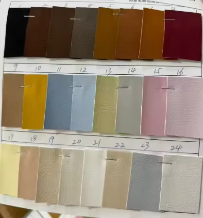 Couleurs et matières des sacs