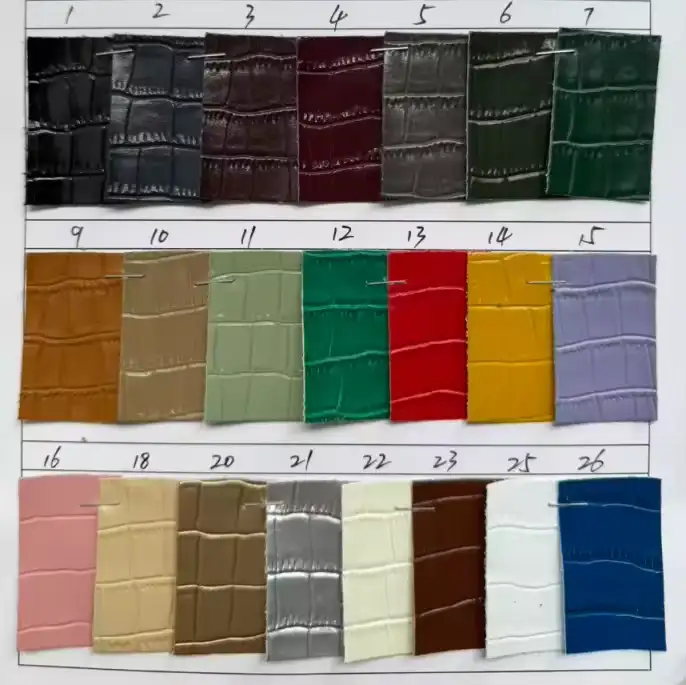Couleurs et matières des sacs